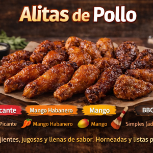 Alitas de Pollo